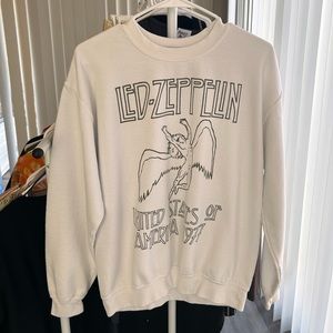 Led Zeppelin graphic sweatshirt - size M